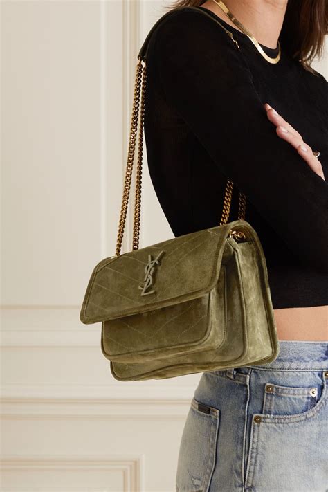 saint laurent niki bags quilting